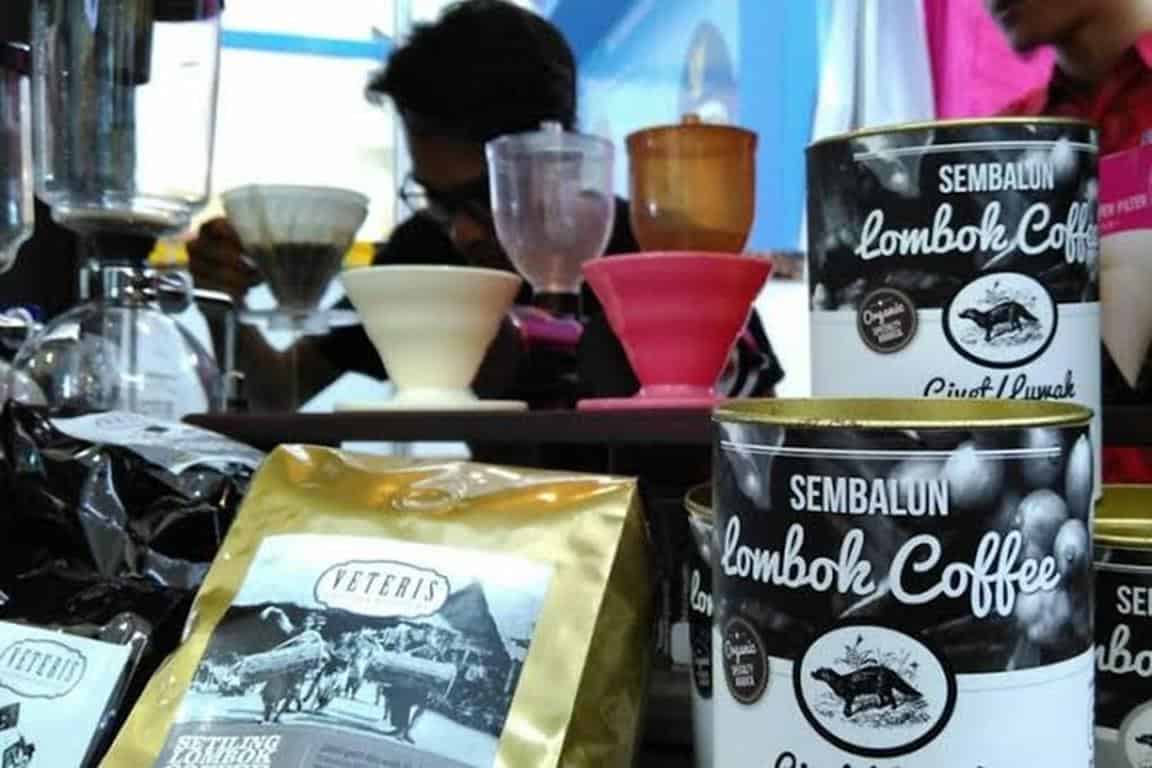 Kopi Prabe Lombok, 1. Dodol Rumput Laut, 2. Terasi Lombok, 3. Stik Kangkung, 4. Kopi Prabe Lombok, 5. Kripik Rumput Laut, 6. Madu Sumbawa, 7. Sambal Encim, 8. Kerupuk Ceker Ayam, 9. Manisan Rumput Laut, 10. Kacang Mete Lombok