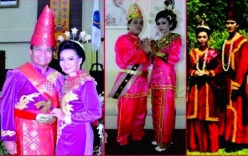 Pakaian Adat Simpal, 1. Pakaian Adat Bolaang Mangondow, 2. Pakaian Adat Tonaas Wangko dan Walian Wangko, 3. Pakaian Adat Sangihe Talaud, 4. Pakaian Adat Minahasa, 5. Pakaian Adat Simpal, 6. Pakaian Adat Kohongian, 7. Pakaian Adat Gorontalo