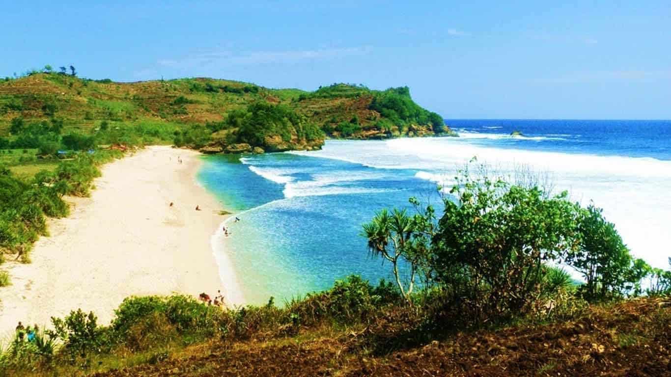 Pantai Serit, 1. Pantai Tambakrejo, 2. Pantai Serang, 3. Pantai Gondo Mayit, 4. Pantai Umbul Waru, 5. Pantai Serit, 6. Pantai Banteng Mati, 7. Pantai Keben, 8. Pantai Peh Pulo, 9. Pantai Pudak, 10. Pantai Pasur
