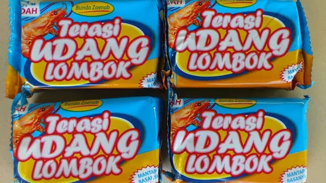 Terasi Lombok, 1. Dodol Rumput Laut, 2. Terasi Lombok, 3. Stik Kangkung, 4. Kopi Prabe Lombok, 5. Kripik Rumput Laut, 6. Madu Sumbawa, 7. Sambal Encim, 8. Kerupuk Ceker Ayam, 9. Manisan Rumput Laut, 10. Kacang Mete Lombok