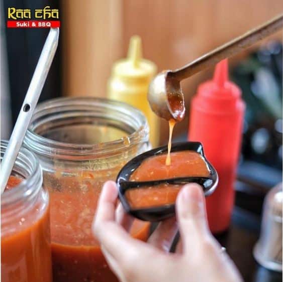 Memilih Saus, 1. Memilih Nomor Meja, 2. Memilih Kaldu untuk Suki, 3. Memilih Menu Makanan dan Minuman, 4. Melakukan Transaksi Pembayaran, 5. Memilih Saus