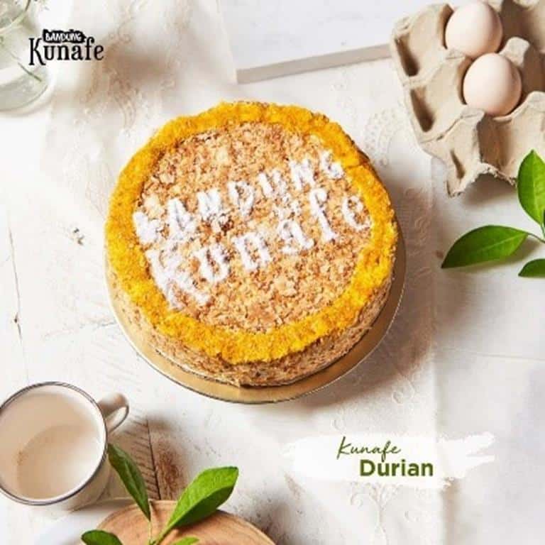 Bandung Kunafe, 1. Makuta, 2. Bandung Kunafe, 3. Pevo Cake, 4. Bandung Kanaya, 5. Gotix Cake, 6. Princess Cake, 7. Madinah Cake, 8. C'etaA Cake