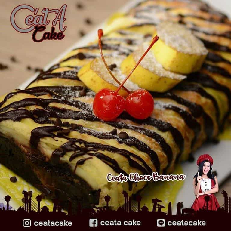 C'etaA Cake, 1. Makuta, 2. Bandung Kunafe, 3. Pevo Cake, 4. Bandung Kanaya, 5. Gotix Cake, 6. Princess Cake, 7. Madinah Cake, 8. C'etaA Cake
