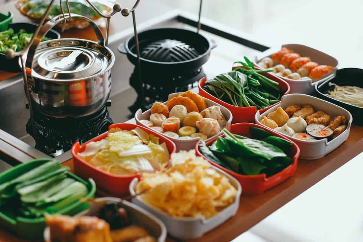 Raa Cha, 1. Memilih Nomor Meja, 2. Memilih Kaldu untuk Suki, 3. Memilih Menu Makanan dan Minuman, 4. Melakukan Transaksi Pembayaran, 5. Memilih Saus