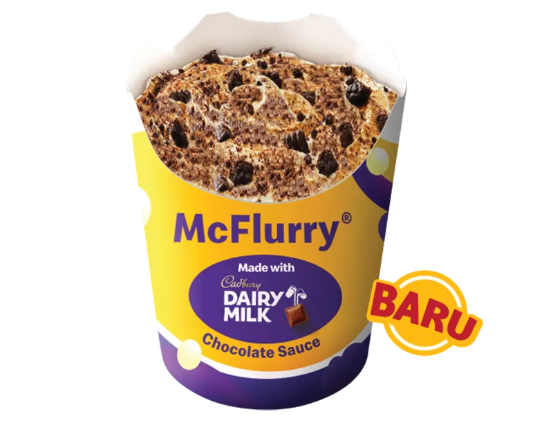 mcflurry cadbury_, 1. Mini Cuts Spicy Chicken, 2. McNuggets , 3. Chicken Snack Wrap, 4. Apple Pie, 5. Kentang Goreng, 6. Happy Meal, 7. Big Mac, 8. Cheese Burger, 9. Ayam Krispy, 10. Ayam Spicy, 11. McFlurry Oreo, 12. Hazelnut Frappe, 1. Cheese Steak Burger, 2. Pomegranate Fizz, 3. McFlurry Cadbury, 4. Ayam Gulai McD, 5. Beef Prosperity Burger, 6. Burger Rendang Spesial, 7. Gulai Gurih McShaker Fries