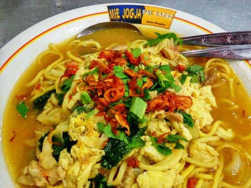 1. Bakmi Jogja Bengawan, 2. Bakmi Plengkung Gading, 3. Bakmi Jowo DU 67, 4. Mie Jogja Pak Karso, 5. Bakmi Jawa Anglo Mas Djarot, 6. Mie Jawa Lembang, 7. Pendopo Bakmi Jowo &amp; Ayam Goreng, 8. Bakmi Jawa Khas Yogya (Gunung Batu), 9. Mie Jawa Anglo Hesti Reso Sudarmo, 10. Bakmi Jowo Anglo
