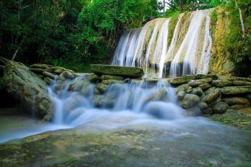 Air Terjun Pulosari, 1. Air Terjun Kedung Pedut, 2. Air Terjun Pulosari, 3. Air Terjun Sri Gethuk, 4. Air Terjun Kembang Soka, 5. Air Terjun Randusari, 6. Air Terjun Luweng Sampang, 7. Air Terjun Lepo Dlingo, 8. Air Terjun Grojogan Sewu, 9. Air Terjun Grojogan Pucung, 10. Air Terjun Kedung Kandang