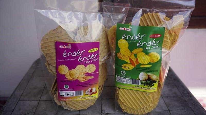 Ender-Ender, 1. Ledre, 2. Ender-Ender, 3. Balung Kuwuk, 4. Belimbing Ngringinrejo, 5. Unthuk Yuyu, 6. Keripik Pisang, 7. Salak Wedi, 8. Kerupuk Klenteng, 9. Keripik Jahe, 10. Kerajinan Pelepah Pisang