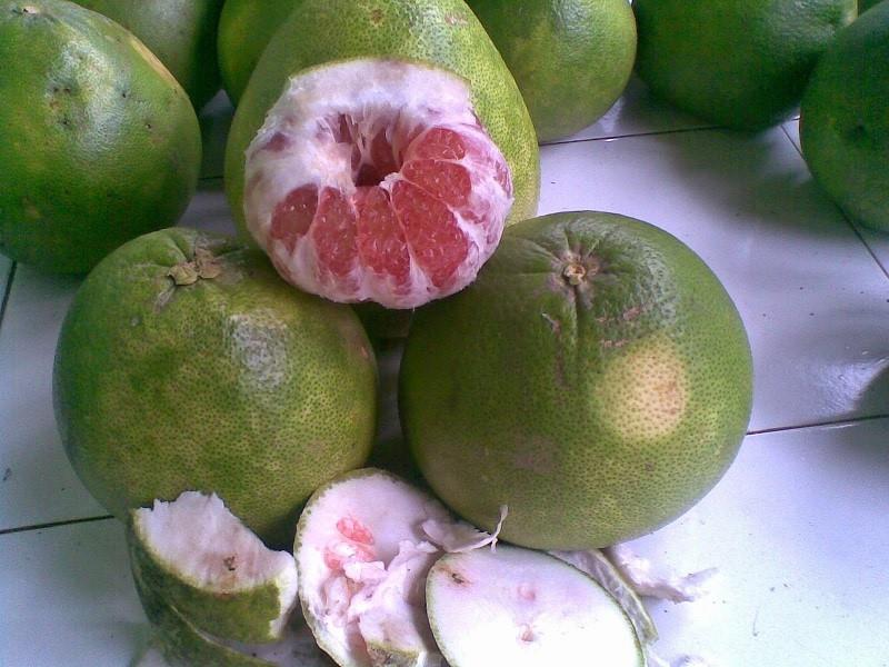 Jeruk Pamelo, 1. Sarang Madu, 2. Kacang Khas Pati, 3. Jeruk Pamelo, 4. Bandeng Presto, 5. Getuk Lopis, 6. Kue Moho, 7. Kerupuk Ampo, 8. Kerupuk Daging, 9. Telur Lurik, 10. Getuk Runting