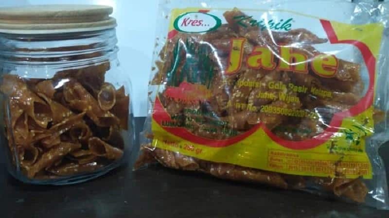 Keripik Jahe, 1. Anggur Prabu Bestari, 2. Proll Tape Probolinggo, 3. Keripik Kentang, 4. Sirup Pokak, 5. Olahan Manggrove, 7. Bawang Merah, 8. Manisan, 9. Keripik Jahe, 10. Rengginang Ikan Tenggiri