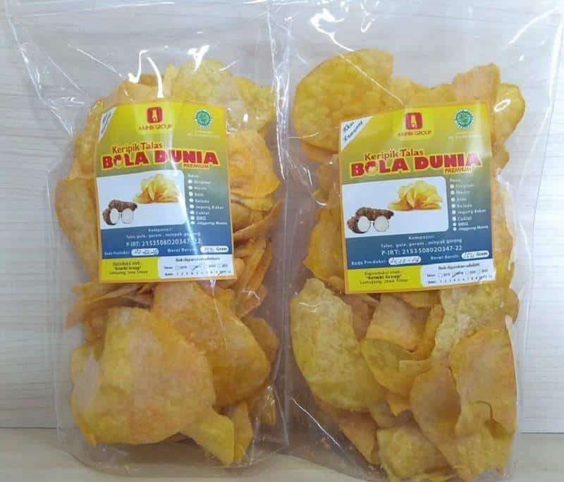 Keripik Talas, 1. Kue Lupis, 2. Tape Pisang, 3. Keripik Pisang, 4. Pisang Agung, 5. Keripik Nangka, 6. Keripik Ketela Ungu, 7. Keripik Talas, 8. Keripik Tempe, 9. Kue Latok, 10. Ketan Koro