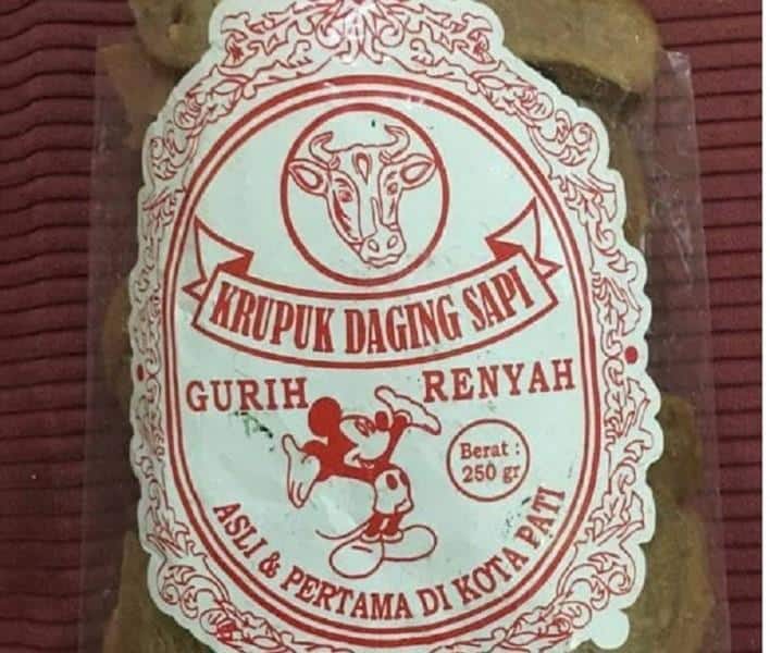 Kerupuk Daging, 1. Sarang Madu, 2. Kacang Khas Pati, 3. Jeruk Pamelo, 4. Bandeng Presto, 5. Getuk Lopis, 6. Kue Moho, 7. Kerupuk Ampo, 8. Kerupuk Daging, 9. Telur Lurik, 10. Getuk Runting