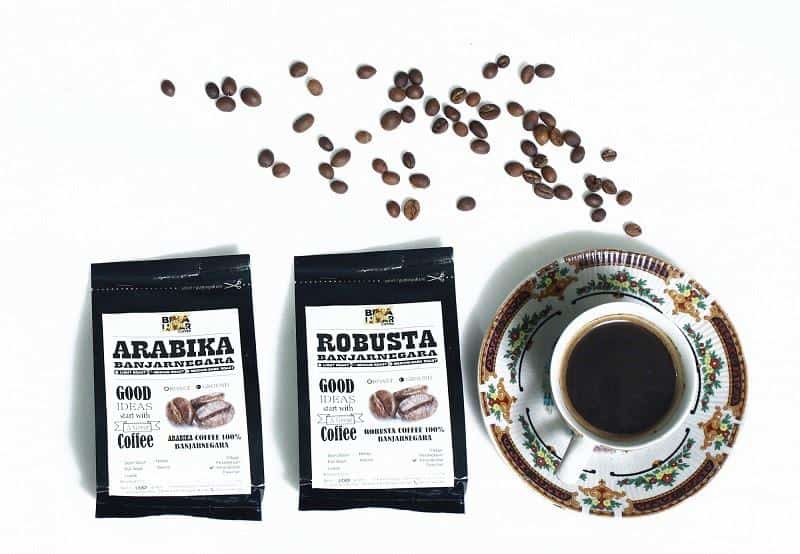 Kopi, 2. Keripik Kentang, 3. Kopi Biji Salak, 4. Kerupuk Salak, 5. Sirup Salak, 6. Jenang Salak, 7. Carica, 9. Purwaceng, 10. Poci