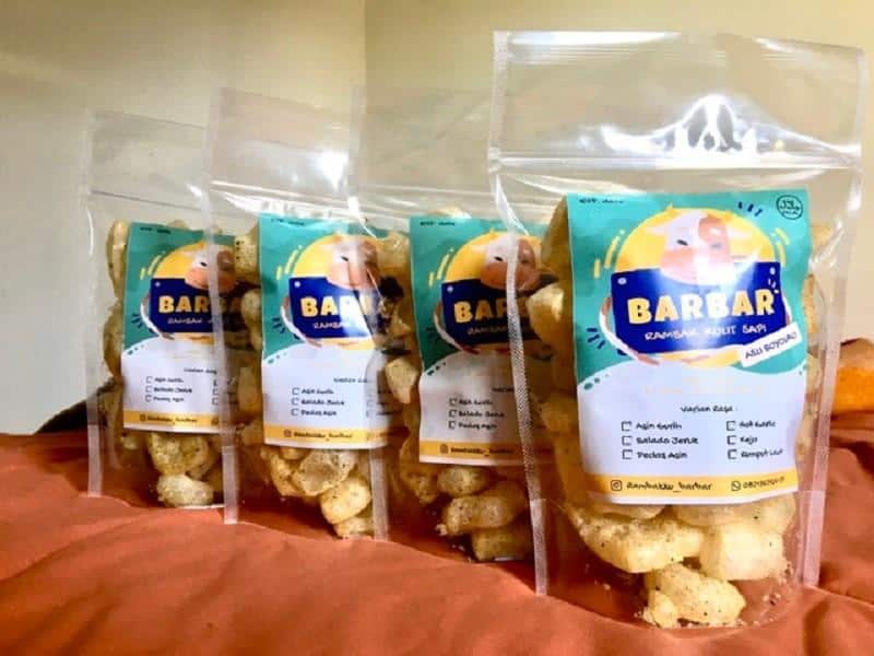 Rambak, 1. Dodol Susu, 2. Keju Meneer, 3. Tahu Susu, 4. Keripik Lele, 5. Keripik Ceker, 6. Dendeng Sapi, 7. Marning, 8. Rambak, 9. Petis Sapi, 10. Abon Sapi