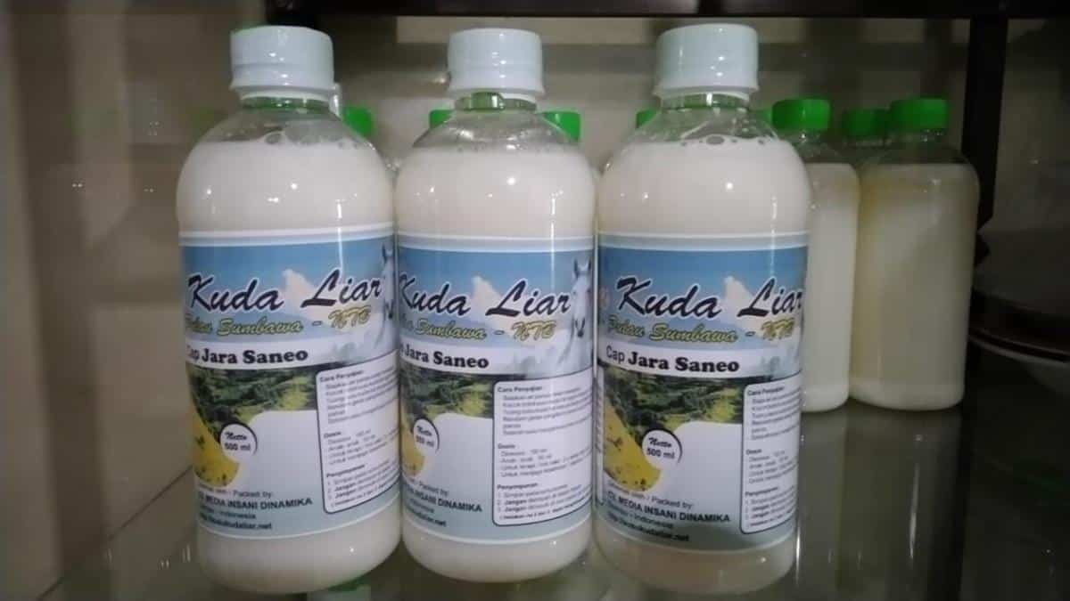 Susu Kuda Liar, 1. Minyak Sumbawa, 2. Susu Kuda Liar, 3. Madu Sumbawa, 4. Dodol Rumput Laut, 5. Keripik Plecing Tempe, 6. Manjareal, 7. Baso Siong (Jagung Sangrai), 8. Terasi Udang Labuhan Botong, 9. Kue Babingka, 10. Kre’alang