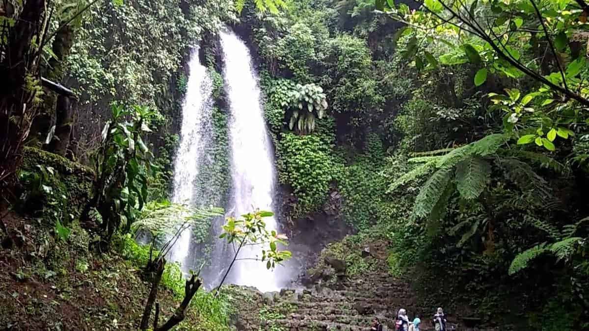 Air Terjun Ngesong, 1. Air Terjun Sekar Langit, 2. Air Terjun Kedung Kayang, 3. Air Terjun Grenjengan Kembar, 4. Air Terjun Goa Slandak, 5. Air Terjun Sumuran, 6. Air Terjun Ngesong