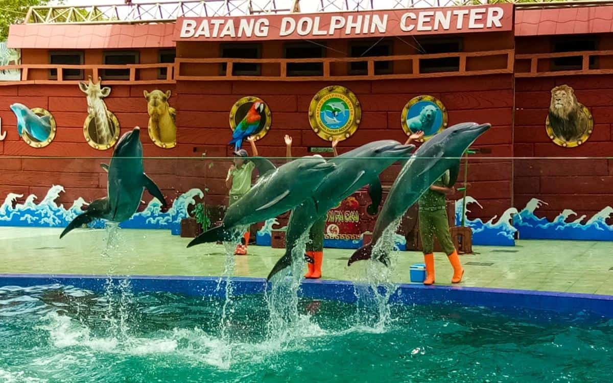 Batang Dolphin Center, 1. Pantai Jodo, 2. Sikembang Park, 3. Bukit Srigunung, 4. Curug Gombong, 5. Pantai Sigandu, 6. Kebun Teh Pagilaran, 7. Telaga Dringo, 8. Batang Dolphin Center, 9. Bukit Sipandu, 10. Puncak Patran