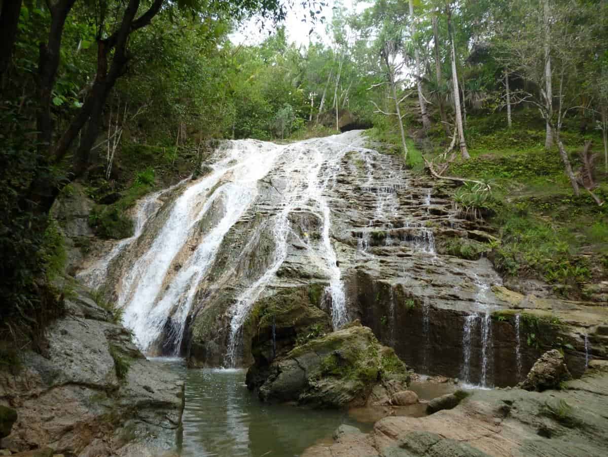 Curug Banyunibo, 1. Air Terjun Randusari, 2. Curug Pulosari, 3. Air Terjun Lepo Dlingo, 4. Kedung Pengilon, 5. Curug Banyunibo, 6. Air Terjun Tuwondo, 7. Air Terjun Kedung Tolok, 8. Grojogan Pucung
