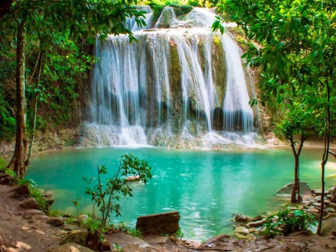 Curug Pulosari, 1. Air Terjun Randusari, 2. Curug Pulosari, 3. Air Terjun Lepo Dlingo, 4. Kedung Pengilon, 5. Curug Banyunibo, 6. Air Terjun Tuwondo, 7. Air Terjun Kedung Tolok, 8. Grojogan Pucung