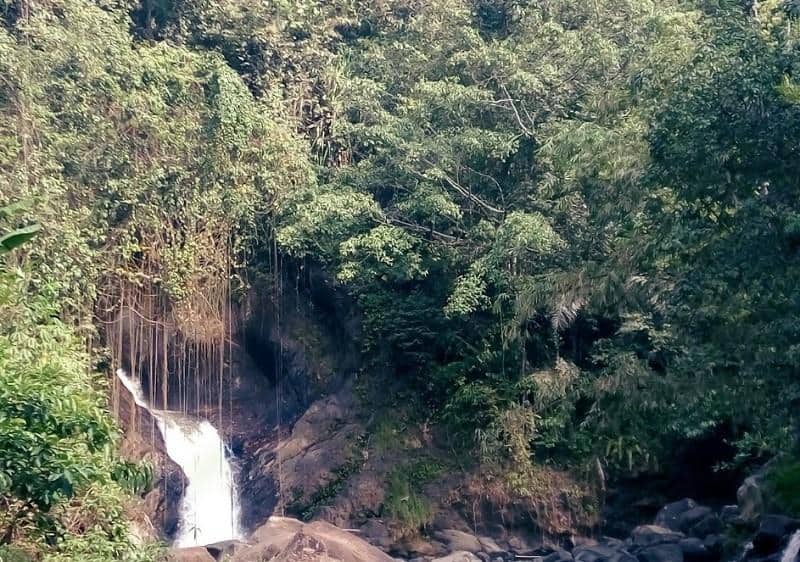 Curug Ponggang, 1. Curug Tilu, 2. Curug Cimata Indung, 3. Curug Cipurut, 4. Curug Suhada, 6. Curug Ciseoh, 7. Curug Ponggang, 8. Curug Mahrom