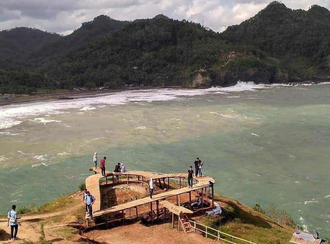 Pantai Penunggul, 1. Pantai Lekok, 2. Pantai Blandongan, 3. Pantai Penunggul, 4. Pantai Tambak Bahak, 5. Pantai Pasir Panjang, 6. Pantai Kisik, 7. Pantai Karang Hitam, 8. Pantai Panggung, 9. Pantai Watuprapat Nguling