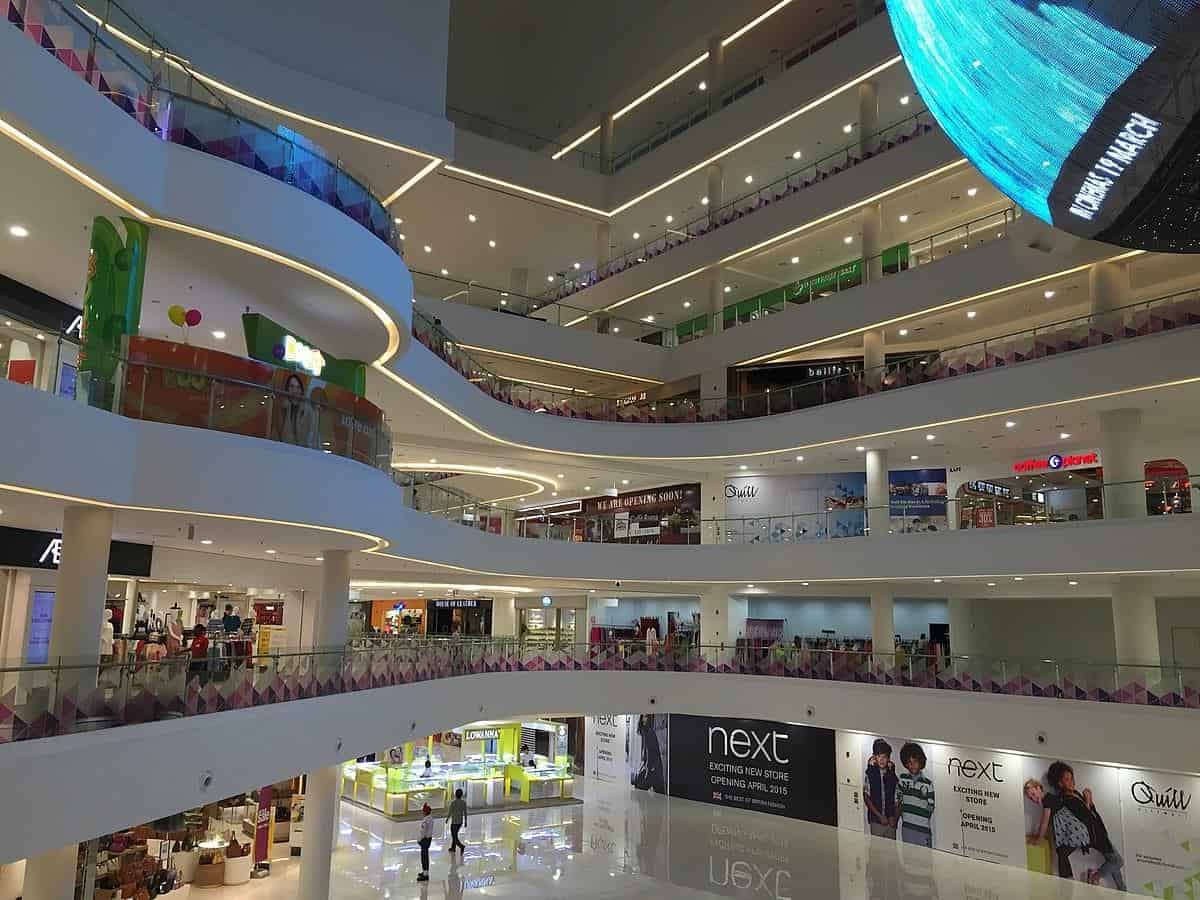 Quill City Mall, 1. Pavillion Kuala Lumpur, 2. Berjaya Times Square, 3. Mid Valley Megamall, 4. Sungei Wang Plaza, 5. Low Yat Plaza Shopping Mall, 6. The Gardens Mall, 7. Starhill Gallery, 8. Suria KLCC, 9. Quill City Mall, 10. NU Sentral