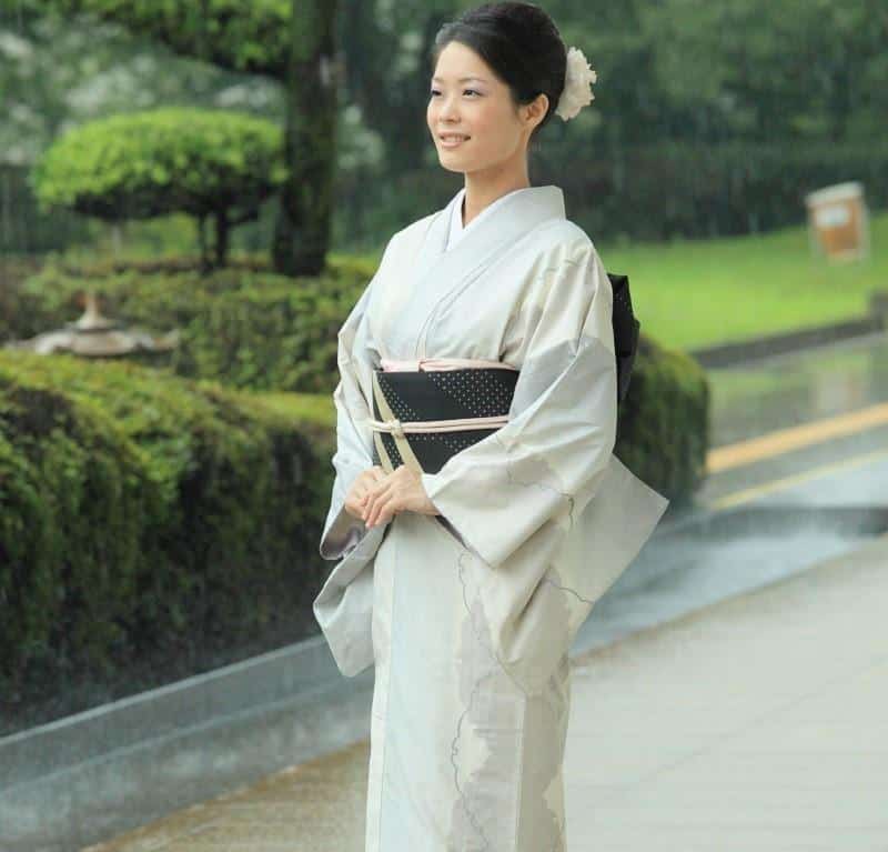 Tsumugi, 1. Kurotomesode, 3. Irotamesode, 3. Furisode, 4. Homongi, 5. Iromuji, 6. Tsukesage, 7. Komon, 8. Tsumugi, 9. Yukata, 10. Mofuku
