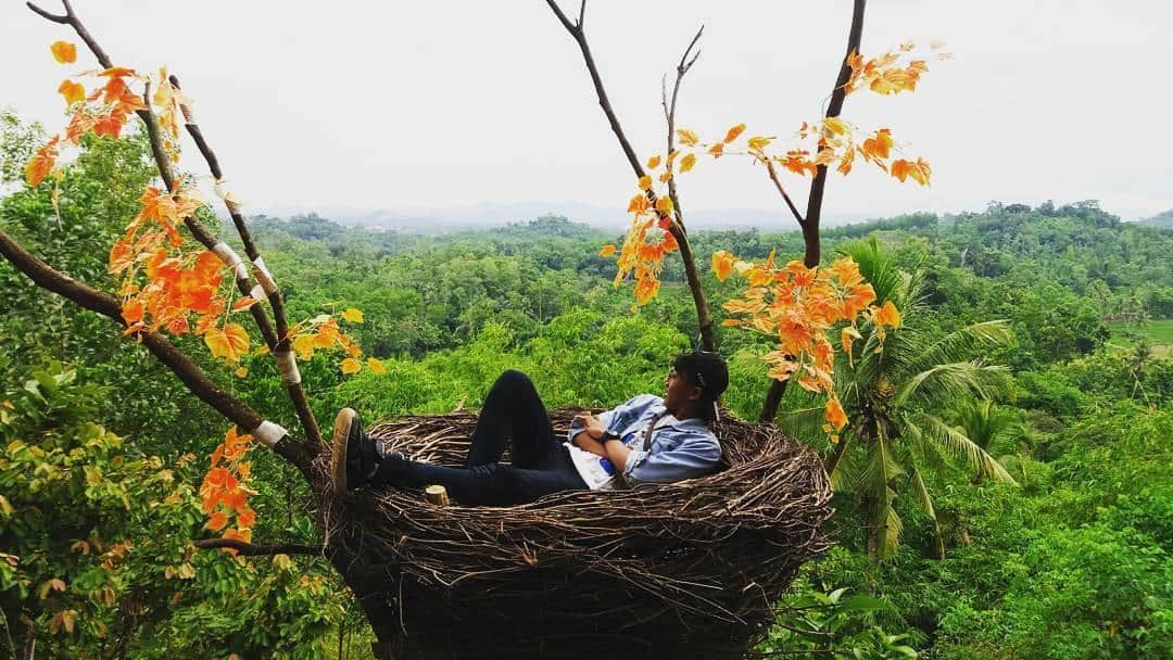 Bukit Pangonan, 1. Bukit Blitarejo, 2. Air Terjun Pagasan, 3. Tugu Selamat Datang Pringsewu, 4. Bukit Pangonan, 5. Kolam Renang Paris, 6. Gua Maria Padang Bulan, 7. Bukit PJR, 8. Pura Giri Sutra Mandala