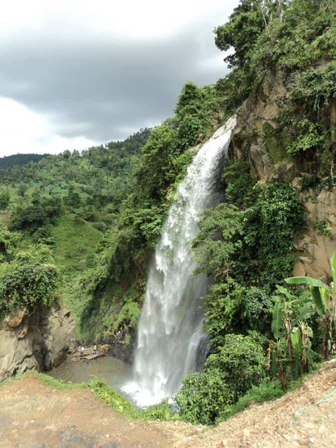 Curug Bojong Koneng, 1. Curug Bidadari, 2. Curug Leuwi Cibaliung, 3. Curug Leuwi Hejo, 4. Curug Barong, 5. Curug Leuwi Lieuk, 6. Curug Bojong Koneng, 7. Curug Putri Kencana, 8. Curug Kalimata, 9. Curug Love, 10. Curug Hordeng