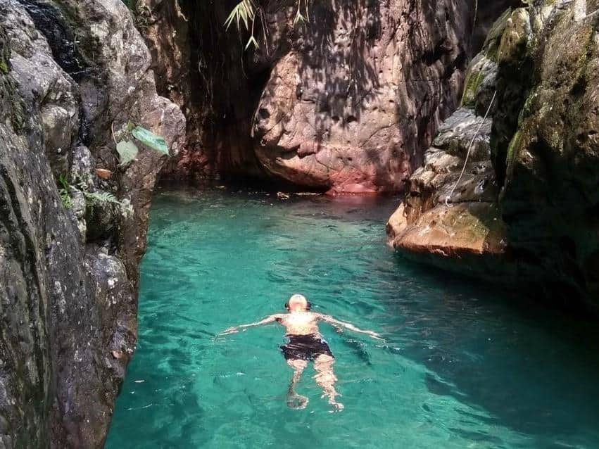 Curug Leuwi Lieuk, 1. Curug Bidadari, 2. Curug Leuwi Cibaliung, 3. Curug Leuwi Hejo, 4. Curug Barong, 5. Curug Leuwi Lieuk, 6. Curug Bojong Koneng, 7. Curug Putri Kencana, 8. Curug Kalimata, 9. Curug Love, 10. Curug Hordeng
