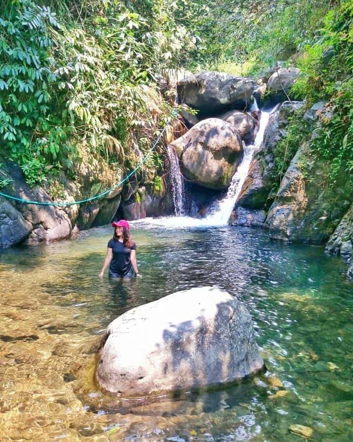 Curug Love, 1. Curug Bidadari, 2. Curug Leuwi Cibaliung, 3. Curug Leuwi Hejo, 4. Curug Barong, 5. Curug Leuwi Lieuk, 6. Curug Bojong Koneng, 7. Curug Putri Kencana, 8. Curug Kalimata, 9. Curug Love, 10. Curug Hordeng