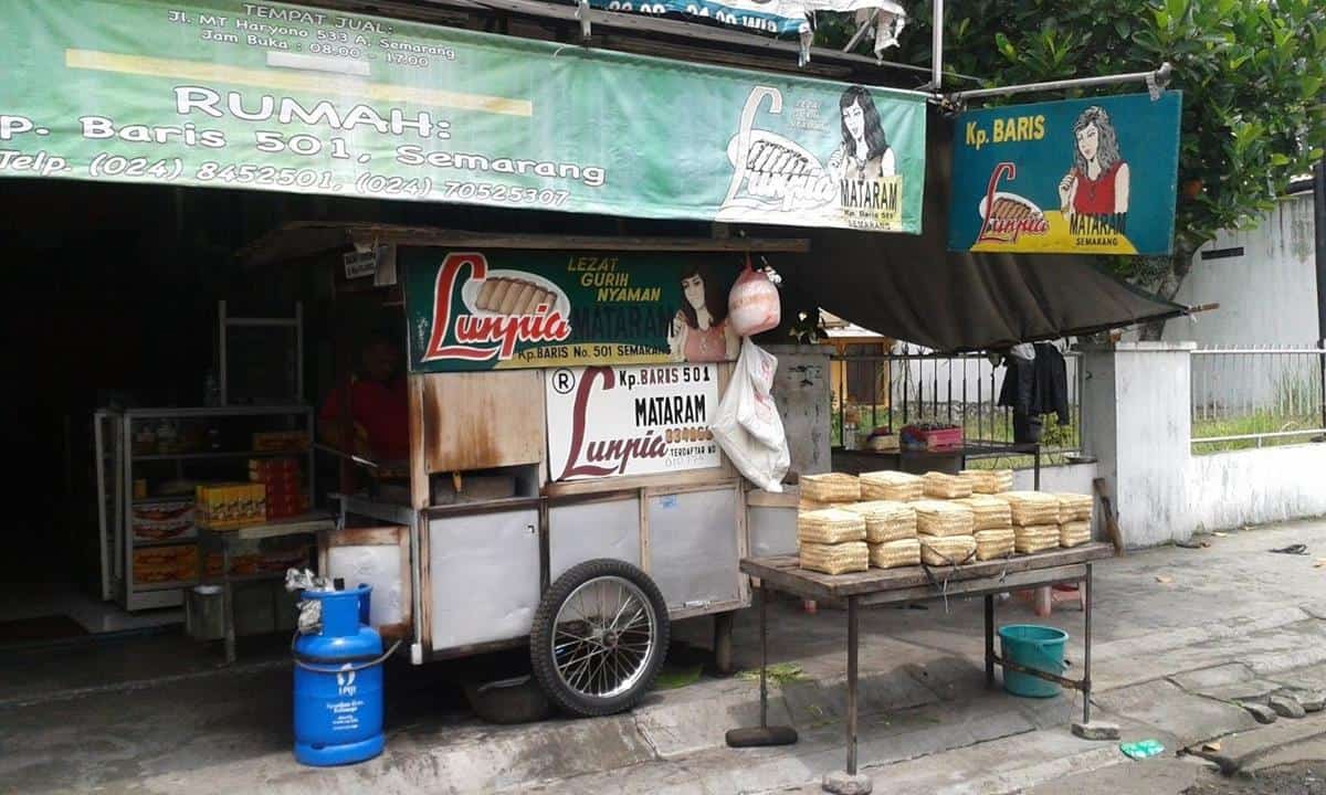Lumpia Mataram Semarang Pulo Gadung, 1. Mr. Lumpia Semarang, 2. Lumpia Semarang Jalan Pulo Asem, 3. Lumpia Jakarta Pecenongan, 4. Lumpia Semarang Mas Tjondro, 5. Bamboo Good Eats, 6. RM. Boulevard, 7. Kafe Lumpia Semarang, 8. Lumpia Mataram Semarang Pulo Gadung, 9. Lumpia Goreng Pejagalan, 10. Lumpia Semarang Enak
