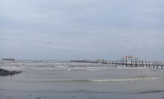 Pantai Dampyak, 1. Pantai Alam Indah, 2. Pantai Marlin, 3. Pantai Padaharja, 4. Pantai Purwahamba Indah, 5. Pantai Dampyak, 6. Pantai Batam Sari, 7. Pantai Pulau Kodok, 8. Pantai Randusanga, 9. Pantai Muarareja, 10. Pantai Larangan