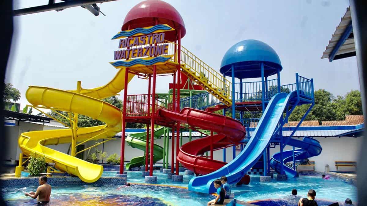 Ricastro Waterzone, 1. Kolam Renang Damai Indah Golf, 2. Kolam Renang BSD City, 3. Ocean Park Water Adventure BSD, 4. Kolam Renang Klub Keluarga Graha Raya, 5. Kolam Renang The Green BSD, 6. Kolam Renang Paradise Dreamland, 7. Ricastro Waterzone, 8. Swimming Pool The Springs Club Summarecon Serpong, 9. Kolam Renang Serpong Terrace, 10. Kolam Renang Bumi Serpong Residence