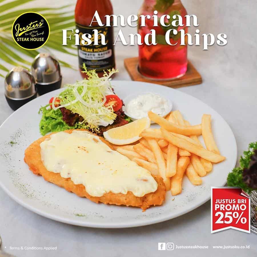 fish and chips, 1. US Black Angus Sirloin Steak, 2. Wagyu Saikoro Steak, 3. Aussie Lamb Chop, 4. American Fish &amp; Chip, 5. Norwegian Salmon Steak, 6. Cowboys Steak, 7. Chicken Melt, 8. Salmon Teriyaki, 9. Seafood Platter, 10. Chicken Cream Soup