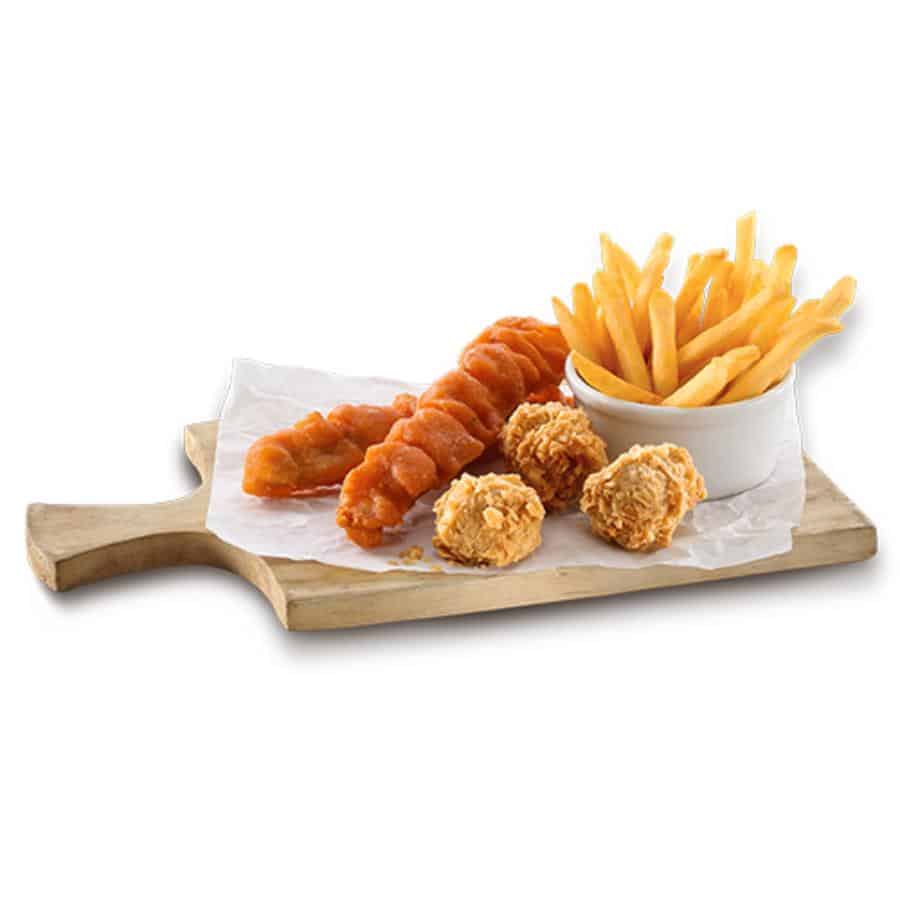 mix combo a, Paket Astaga, Paket Menu Spesial Krispi Kalasan, Menu Sides, Menu Spesial Sambal Maranggi, Pilihan Minuman
