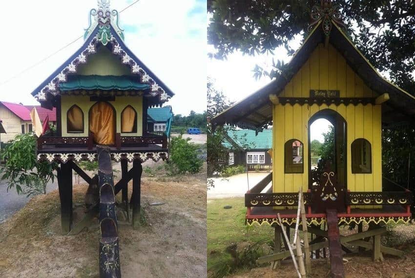 Baloy Yaki, Masyarakat Kalimantan Utara, Suku Tidung, Rumah Adat Baloy Mayo, Mitos Rumah Adat Baloy Mayo