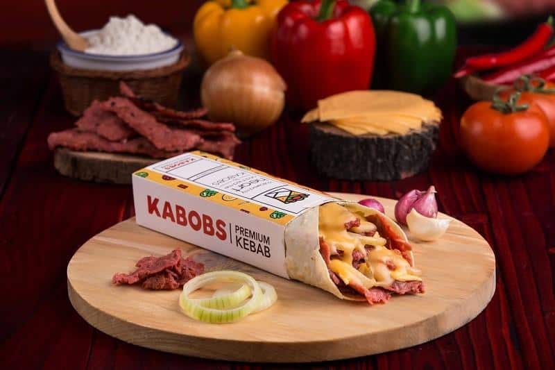 Beef Cheesy Mayo, 1. Beef Cheese Kebab, 2. Classic Kebab, 3. Smoke Beef Kebab, 4. Luxury Meat Lover Kebab, 5. BBQ Kebab, 6. Beef Cheesy Mayo, 7. Supreme Kebab, 8. Vegetable Kebab, 9. Beef Italiano Kebab, 10. Full Beef Kebab, 11. Chicken Cheese Kebab, 12. Beef Curry Kebab, 13. Kresso, 14. Tortilla Chips, 15. Ice Sweet Purple Tea