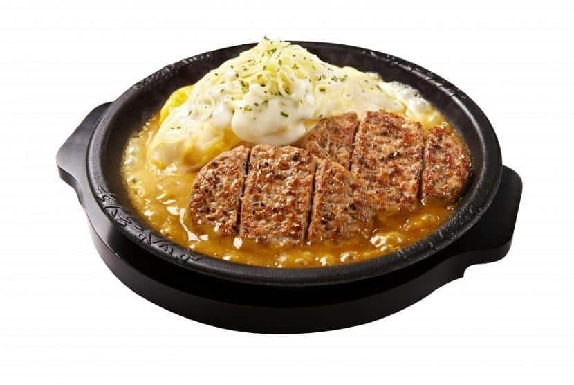 Cheesy Omelette with Creamy Brown Sauces, 1. Salmon Pepper Rice, 2. Cheesy Omelette with Creamy Brown Sauces, 3. Curry Rice with Hamburg Steak & Egg, 4. Beef Aglio Olio, 5. Prime Tender, 6. BBQ Premium Beef & Hamburg, 7. Teriyaki Double Salmon, 8. Beef Yakiniku Don, 9. Red Velvet Mousse, 10. Tuna Salad