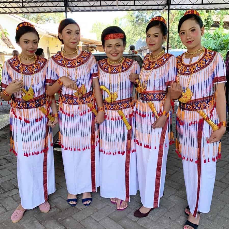 Pakaian Kandaure, 1. Pakaian Suku Mandar untuk Perempuan, 2. Pakaian Suku Mandar untuk Laki-Laki, 1. Pakaian Suku Toraja untuk Perempuan, 2. Pakaian Suku Toraja untuk Laki-Laki, 3. Kain Tenun Khas Toraja, 4. Pakaian Kandaure