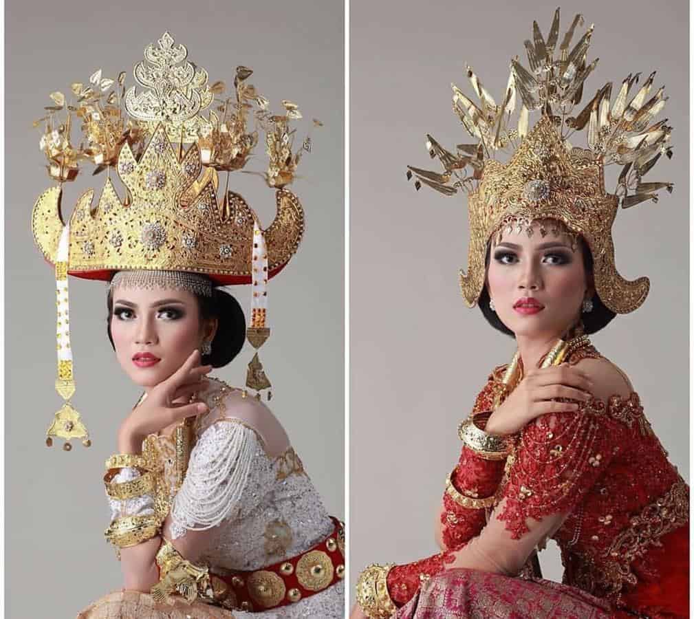Siger, Jenis Pakaian Adat Lampung, 1. Pakaian Adat Saibatin, 2. Pakaian Adat Pepadun, Makna Aksesori Pakaian Adat Lampung