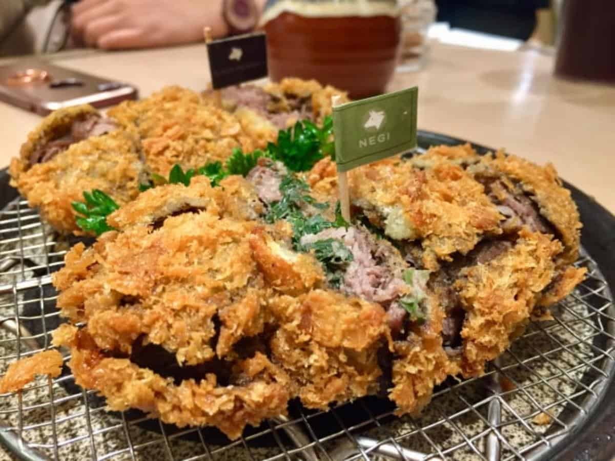 negi shio, Racik Sausmu Sendiri, Appetizer, Main Course, Outlet Kimukatsu