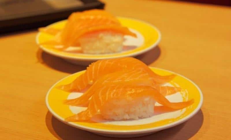 Norwegian Salmon, 1. Salmon Triple Flavor, 2. Spicy Gyutan Bowl, 3. Salmon Avocado, 4. Norwegian Salmon, 5. Salmon with Garlic Cheese, 6. Seared Crab, 7. Salmon Supreme, 8. Grilled River Eel, 9. Dynamite Spicy Salmon, 10. Mala Fire Roll, 11. Plant-Based Korokke Nigiri, 12. Chicken Nanban Bowl