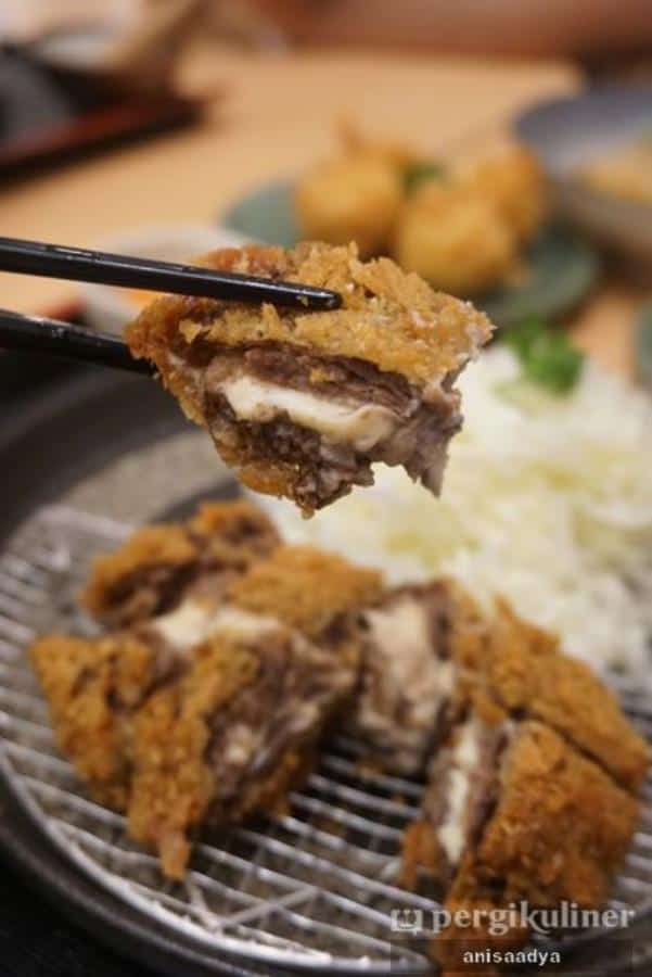 beef mozzarella, Racik Sausmu Sendiri, Appetizer, Main Course, Outlet Kimukatsu