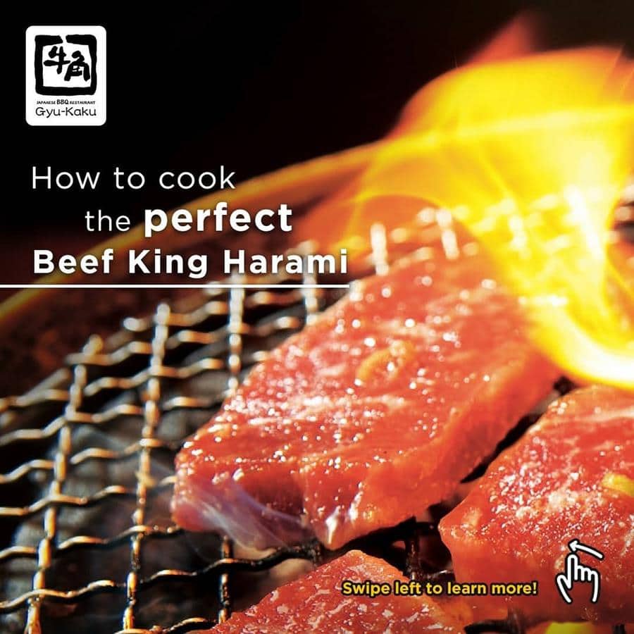 1. Gyu-Kaku Japanese Wagyu, 2. Gyu-Kaku Dragon Karubi, 3. Gyu-Kaku Beef King Harami, 4. Gyu-Kaku Negi Karubi, 5. Gyu-Kaku Beef Tongue, 6. Gyu-Kaku Seafood Platter, 7. Gyu-Kaku Sushi, 8. Gyu-Kaku Rice, 9. Gyu-Kaku Milk Pudding, 10. Gyu-Kaku Ice Cream