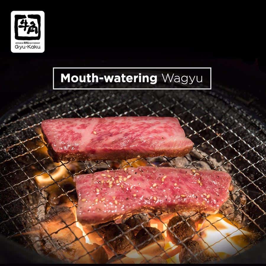 1. Gyu-Kaku Japanese Wagyu, 2. Gyu-Kaku Dragon Karubi, 3. Gyu-Kaku Beef King Harami, 4. Gyu-Kaku Negi Karubi, 5. Gyu-Kaku Beef Tongue, 6. Gyu-Kaku Seafood Platter, 7. Gyu-Kaku Sushi, 8. Gyu-Kaku Rice, 9. Gyu-Kaku Milk Pudding, 10. Gyu-Kaku Ice Cream