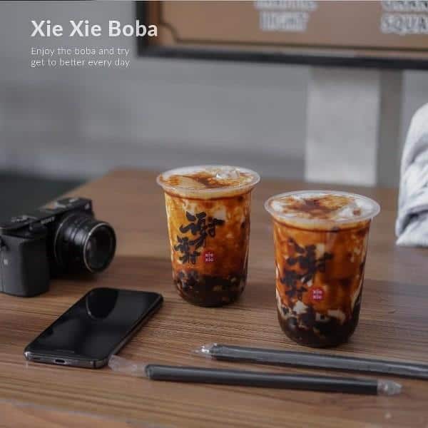 Rekomendasi Menu Xie Xie Boba Paling Enak, 1. Mocca, 2. Sweet Purple, 3. Regal Brown Sugar, 4. Salted Sugar Caramel, 5. Oreo Regal Milk Brown Sugar, 6. Sweet Sugar Caramel, 7. Oreo Red Cake, 8. Tiramisu, 9. Durian Milk Boba Sugar, 10. Dalgona Matcha