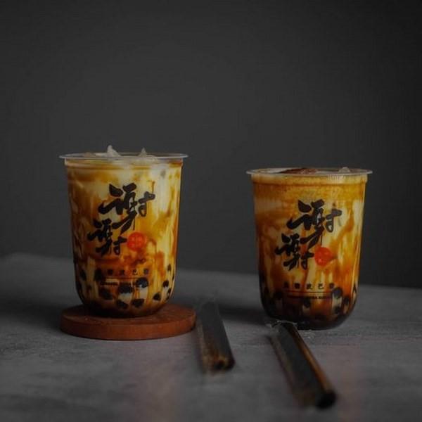 Salted Sugar Caramel, 1. Mocca, 2. Sweet Purple, 3. Regal Brown Sugar, 4. Salted Sugar Caramel, 5. Oreo Regal Milk Brown Sugar, 6. Sweet Sugar Caramel, 7. Oreo Red Cake, 8. Tiramisu, 9. Durian Milk Boba Sugar, 10. Dalgona Matcha