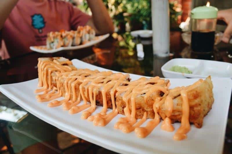Shake Chigyo Roll, 1. Salmon Cheezy Roll, 2. Unagi Crunchy Roll, 3. Spicy Monster Roll , 4. Shake Chigyo Roll, 5. Inari Cheese Fried, 6. Chirisosu Ramen