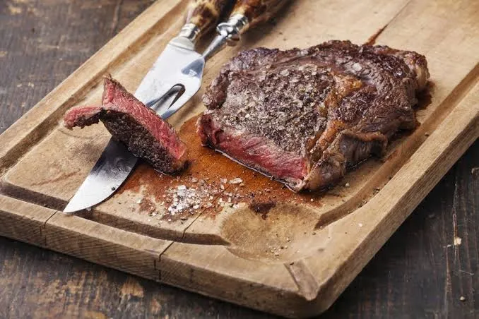 Medium Rare_, 1. Blue Rare, 3. Medium Rare, 4. Medium, 5. Medium Well, 6. Well Done